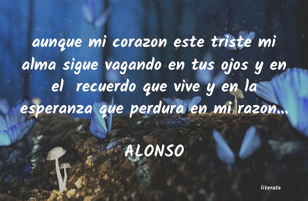 Frases de ALONSO