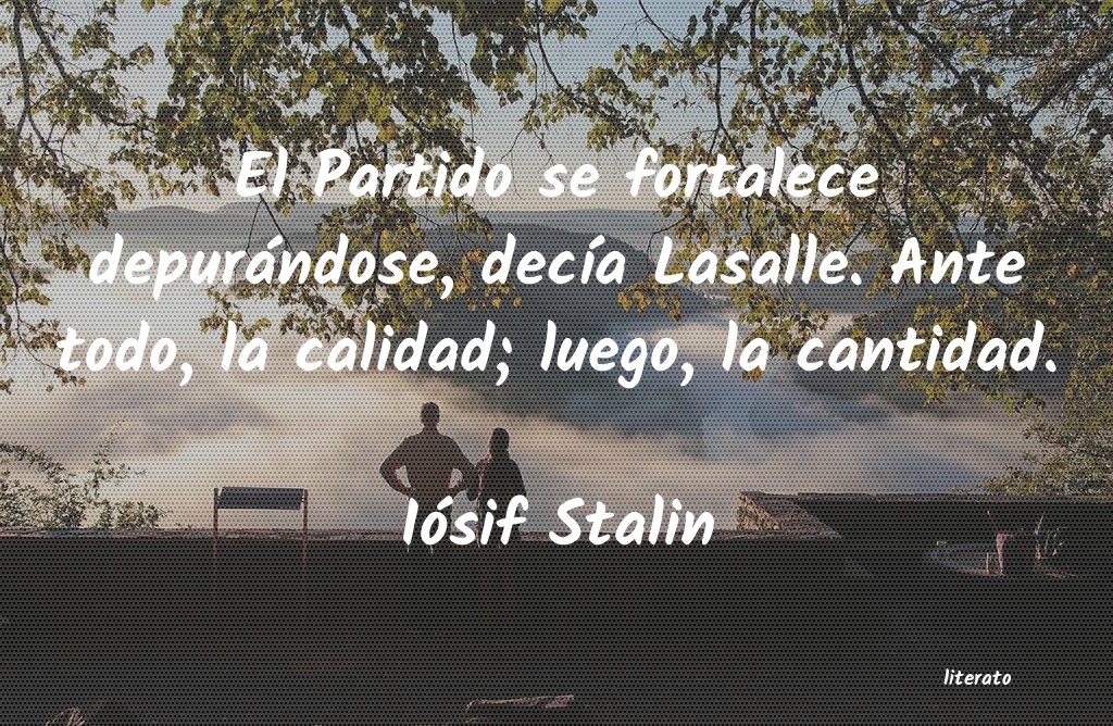 Frases de Iósif Stalin