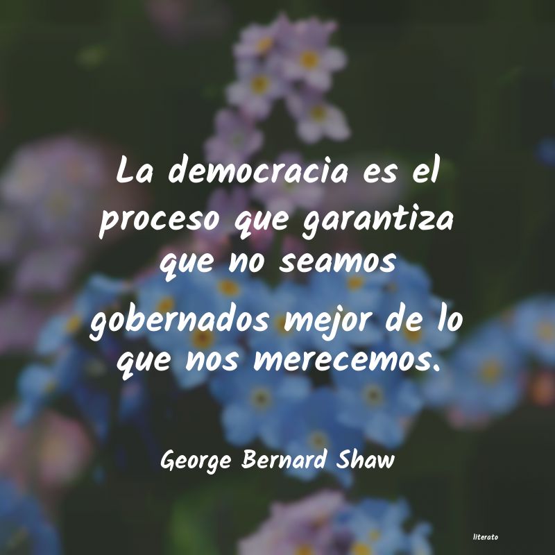 frases de George Bernard Shaw