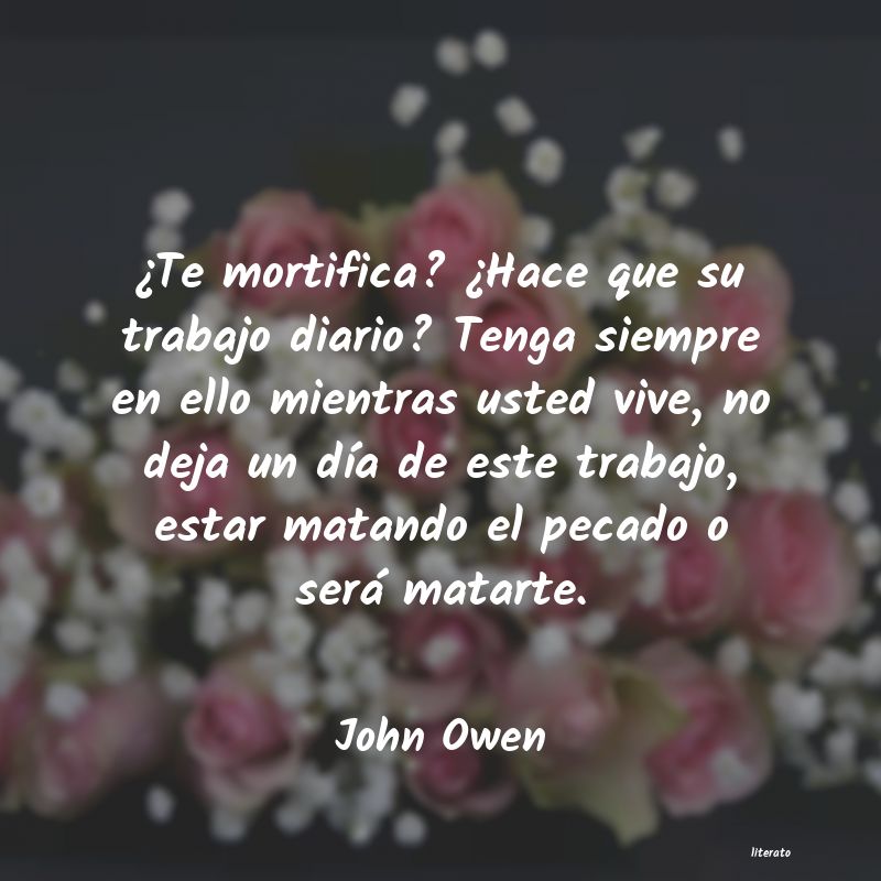 Frases de John Owen