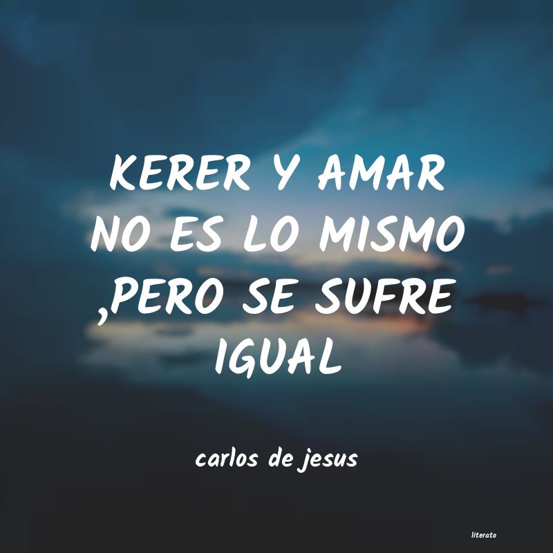 frases de carlos de jesus