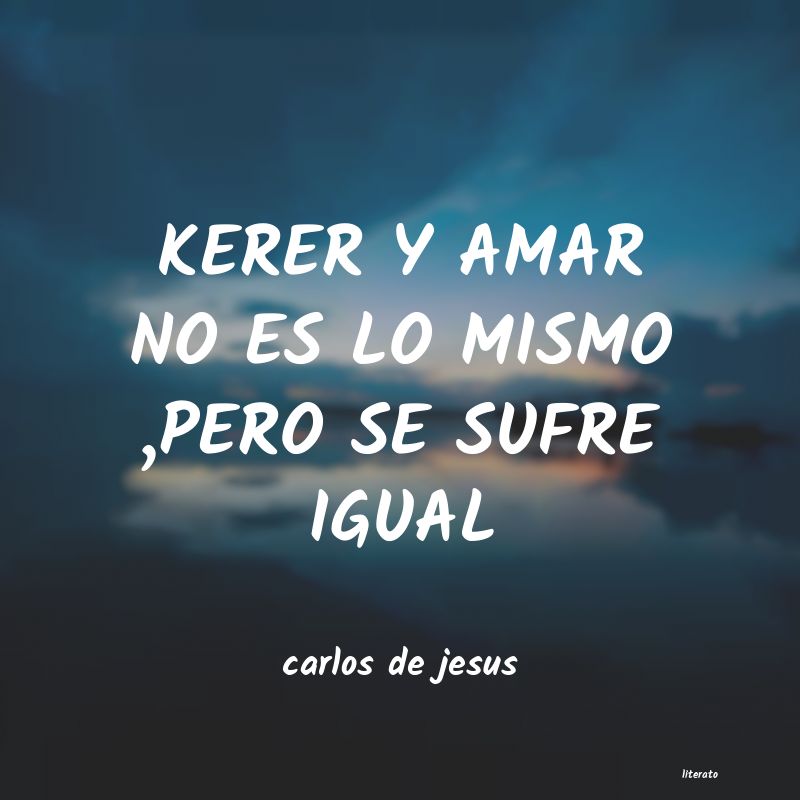 Frases de carlos de jesus