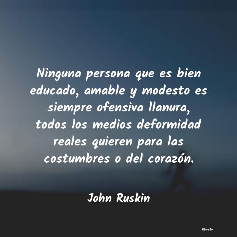 frases de John Ruskin