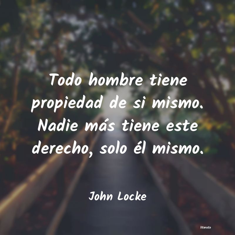 Frases de John Locke