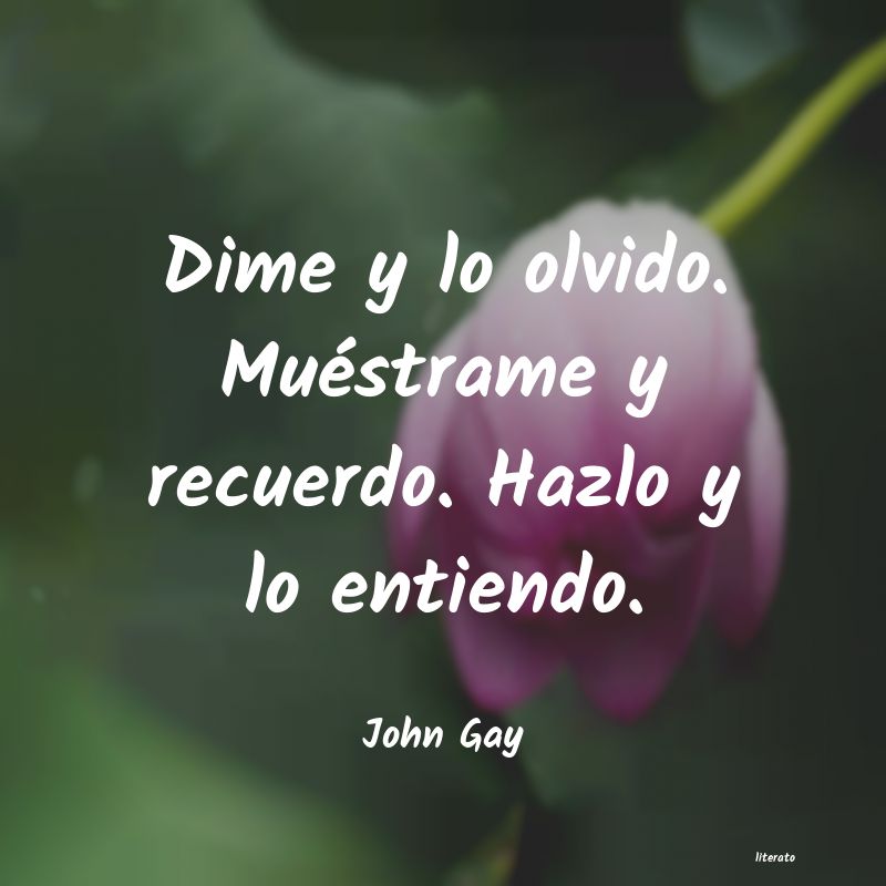 frases de John Gay