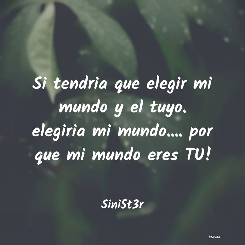 Frases de Sini5t3r