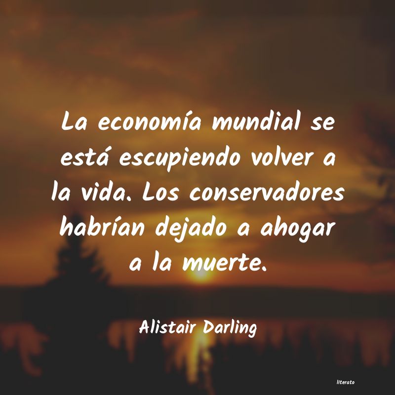 Frases de Alistair Darling