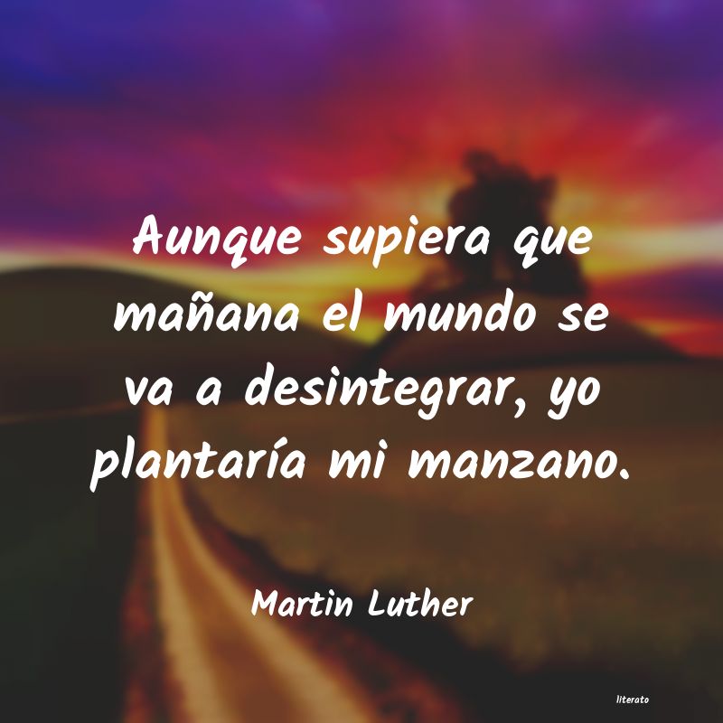 frases de Martin Luther