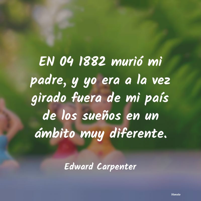 frases de Edward Carpenter