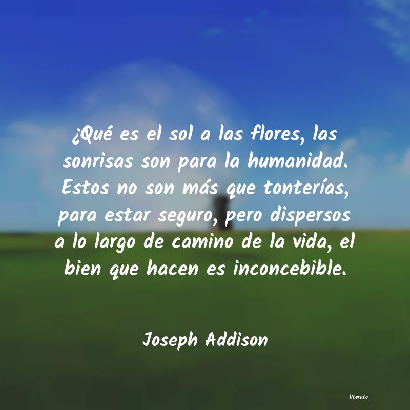frases de Joseph Addison