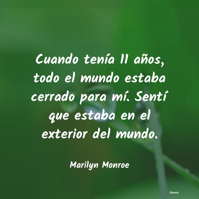 Frases de Marilyn Monroe