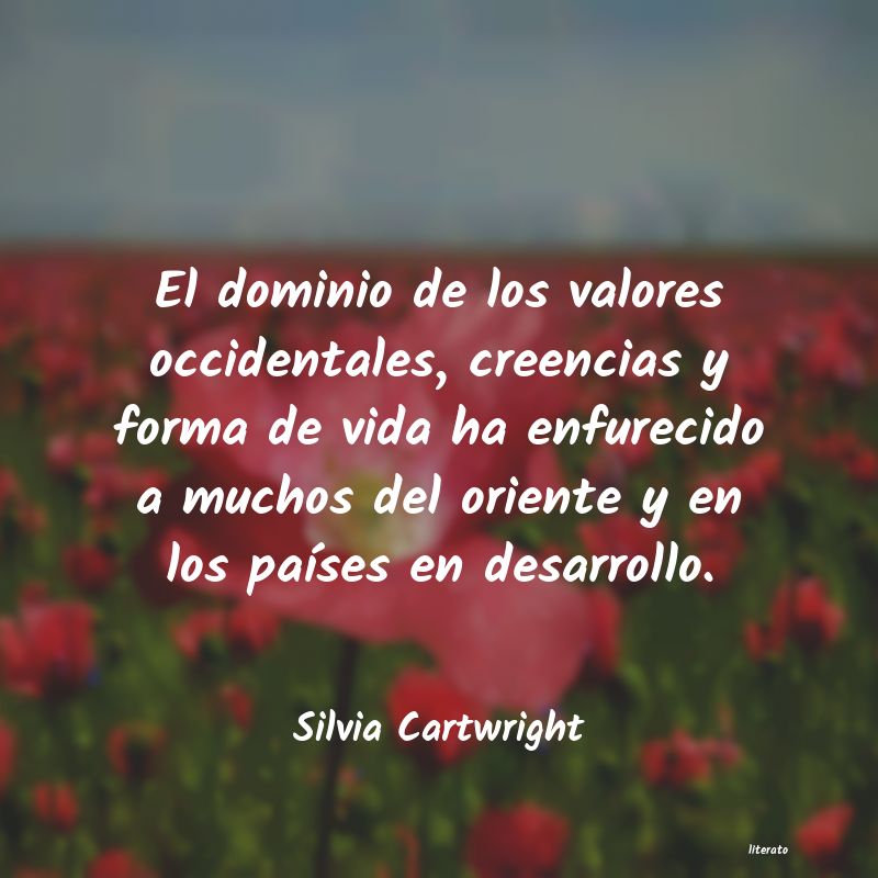 frases de Silvia Cartwright