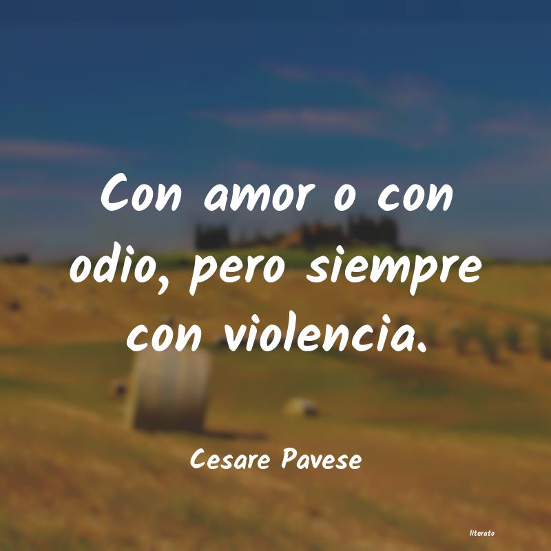 Frases de Cesare Pavese