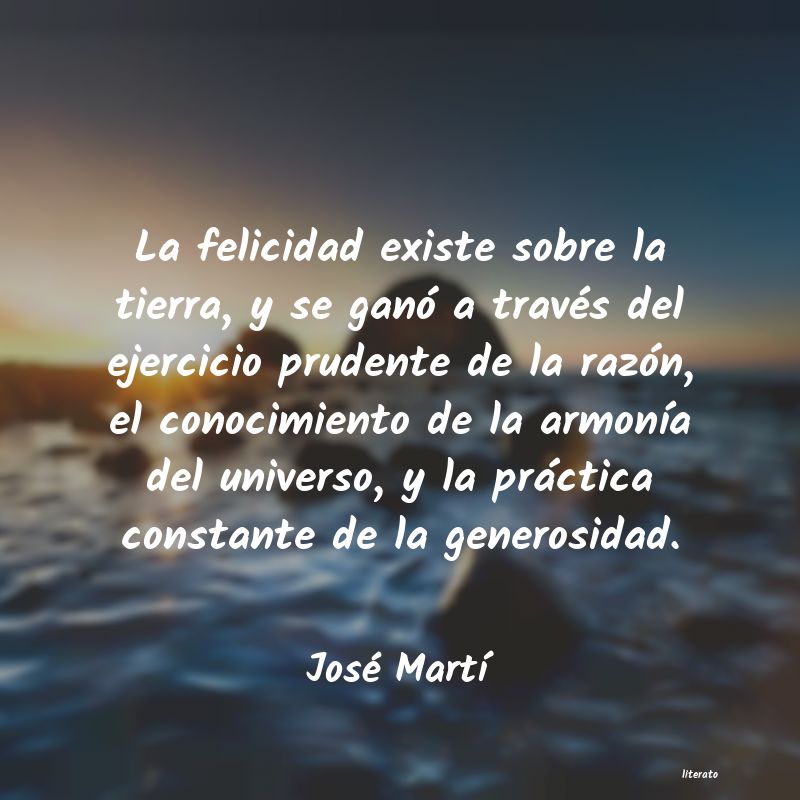 Frases de José Martí