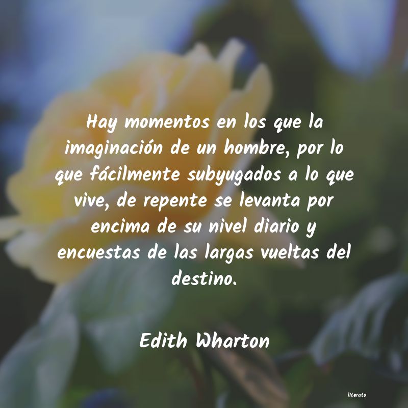 edith wharton hay dos maneras de