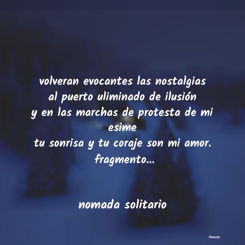 Frases de nomada solitario