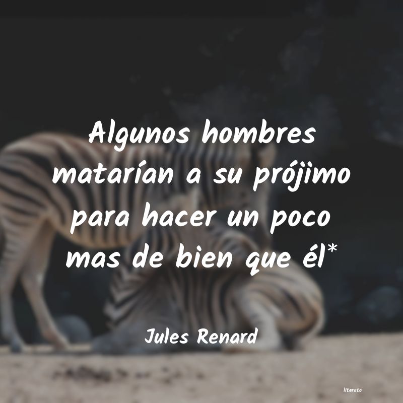 frases de Jules Renard