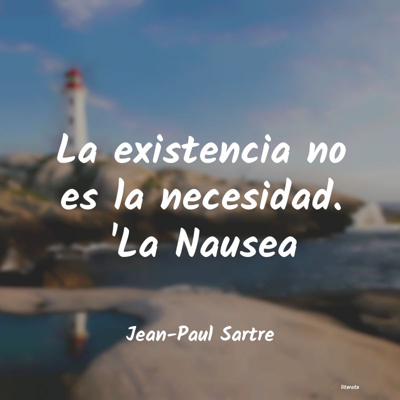 frases de Jean-Paul Sartre