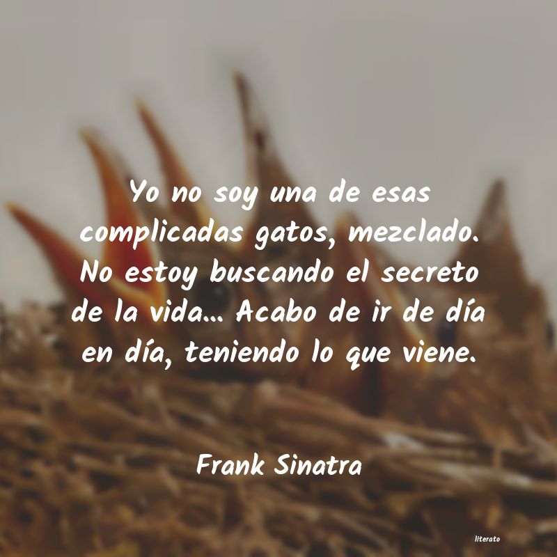 Frases de Frank Sinatra