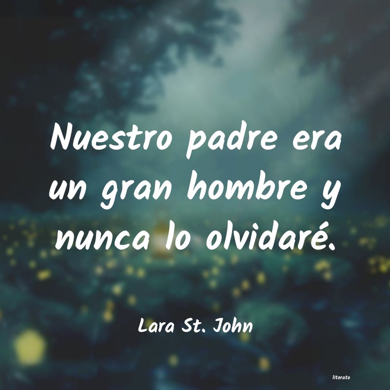 frases de Lara St. John