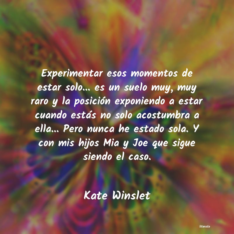 Frases de Kate Winslet