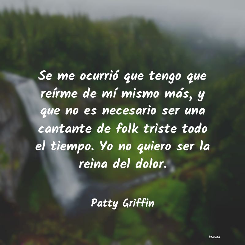 frases de Patty Griffin