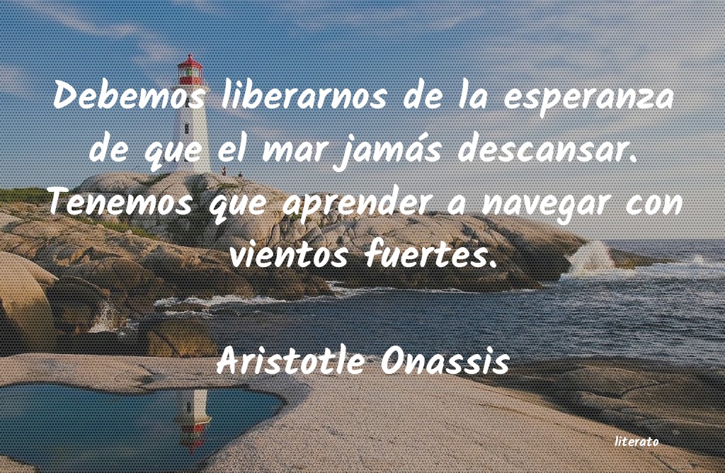 frases de Aristotle Onassis