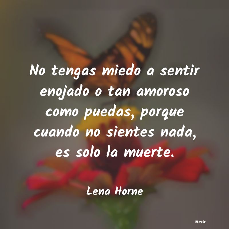 frases de Lena Horne