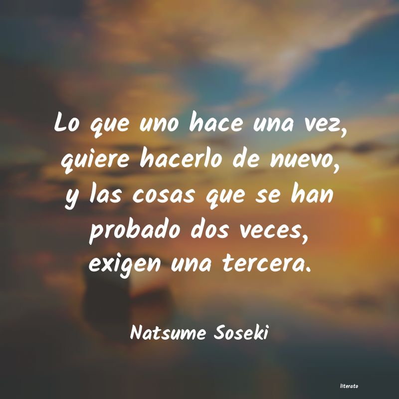 frases de Natsume Soseki