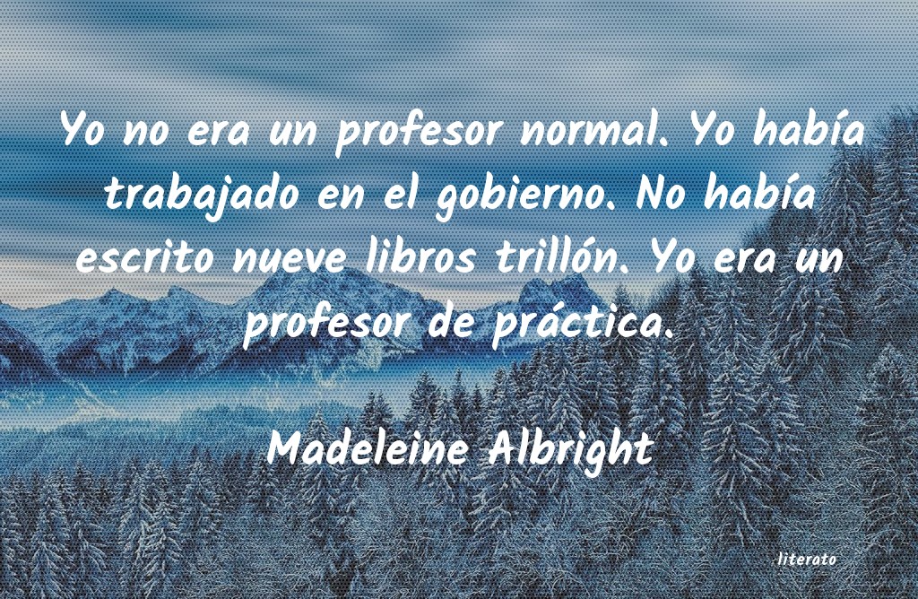 frases de Madeleine Albright