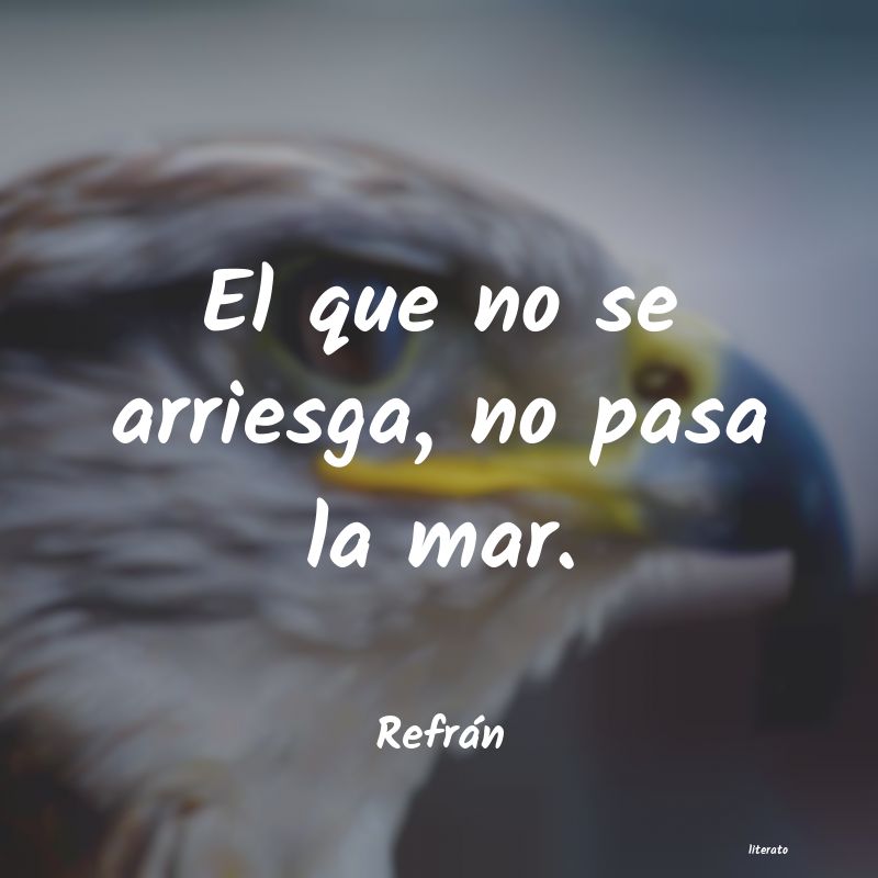 Frases de Refrán