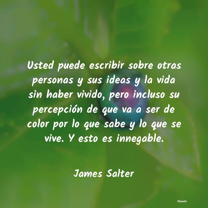 Frases de James Salter