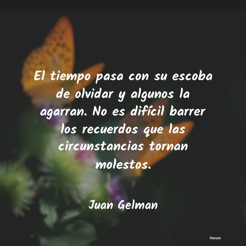 Frases de Juan Gelman