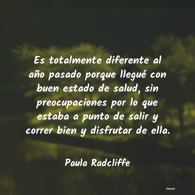 Frases de Paula Radcliffe