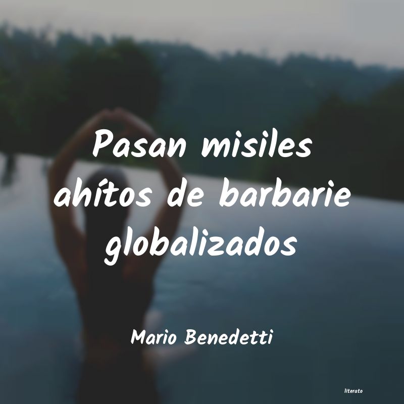 frases de Mario Benedetti