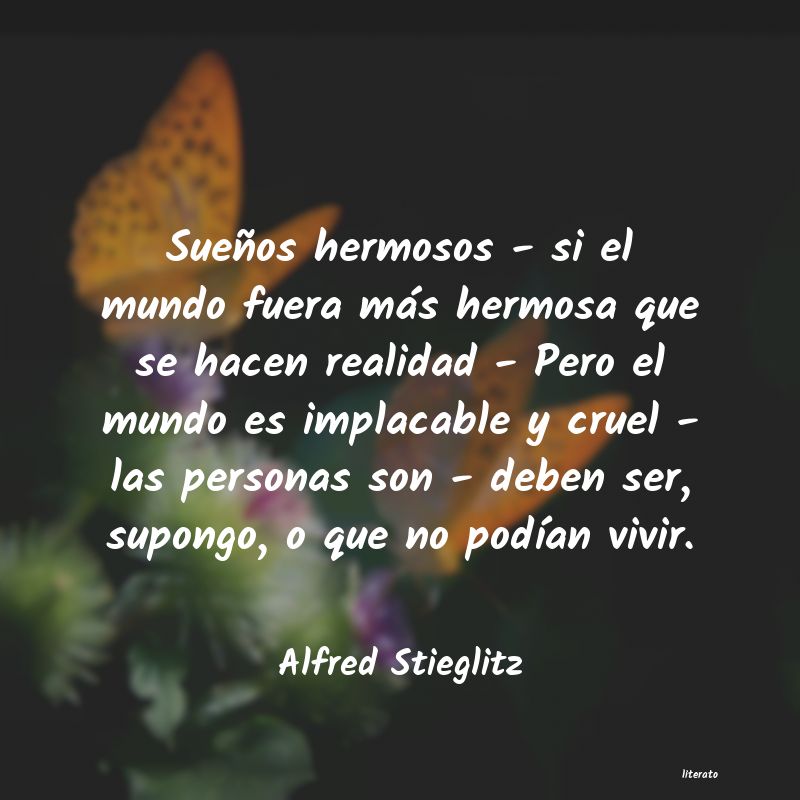 Frases de Alfred Stieglitz