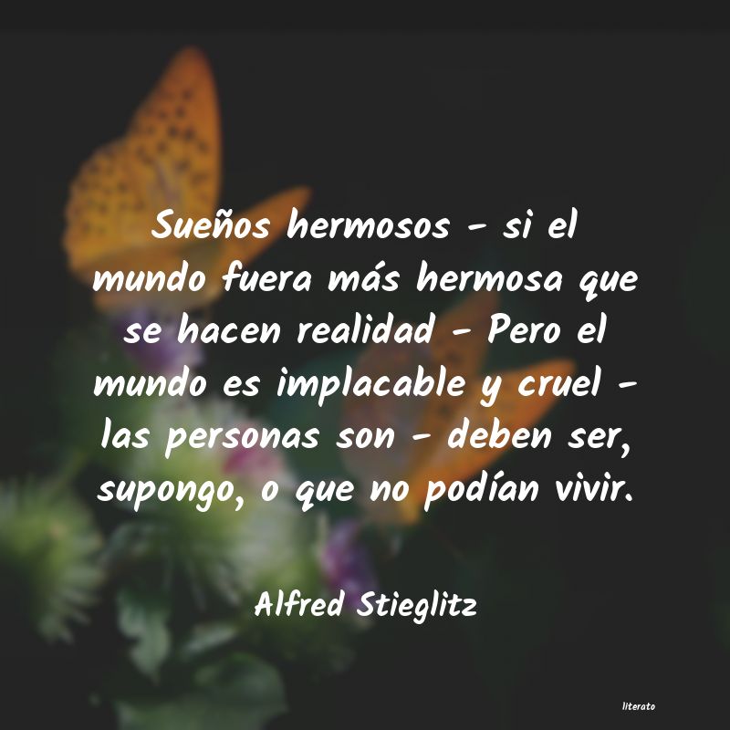 frases de Alfred Stieglitz