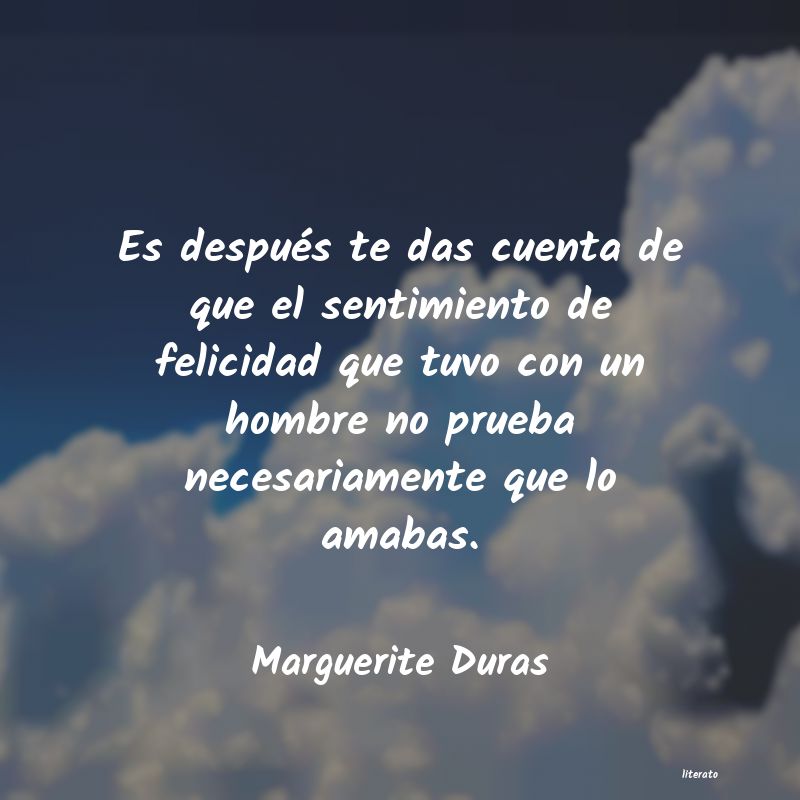 frases de Marguerite Duras