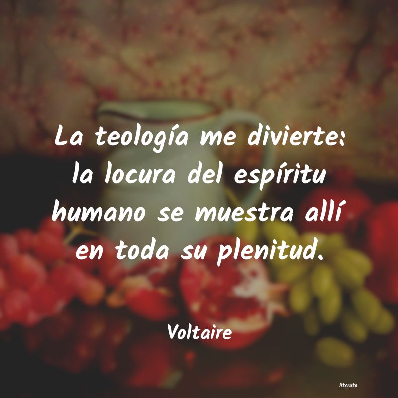 frases de Voltaire