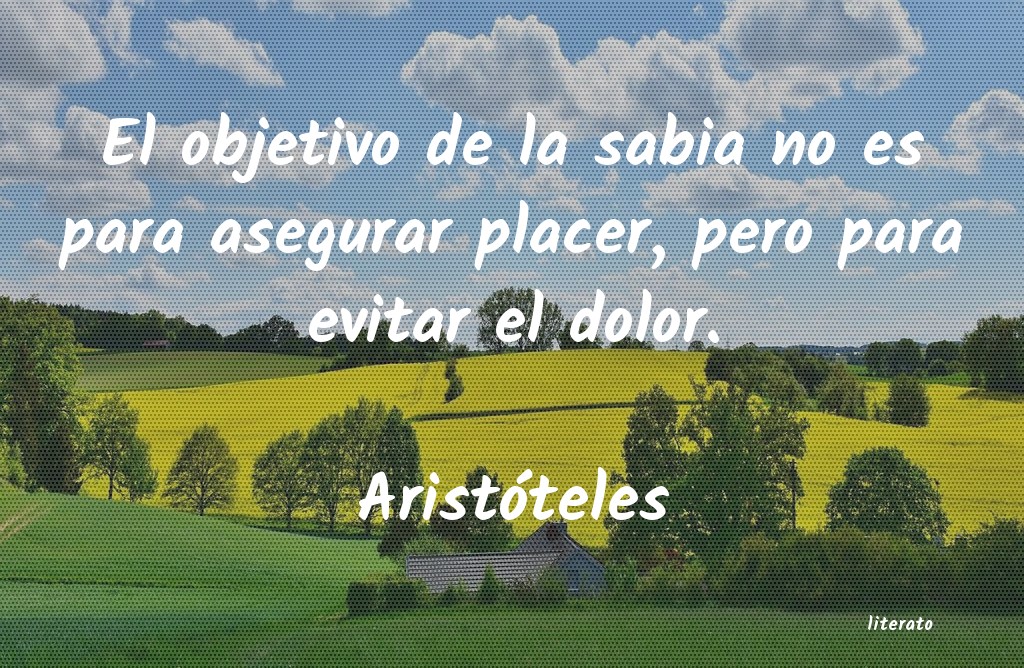 Frases de Aristóteles