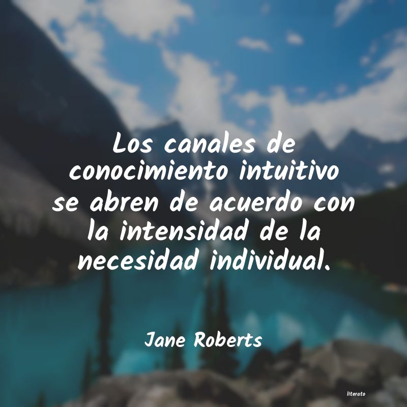 Frases de Jane Roberts