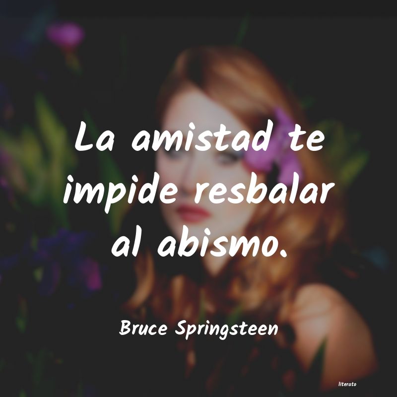 Frases de Bruce Springsteen