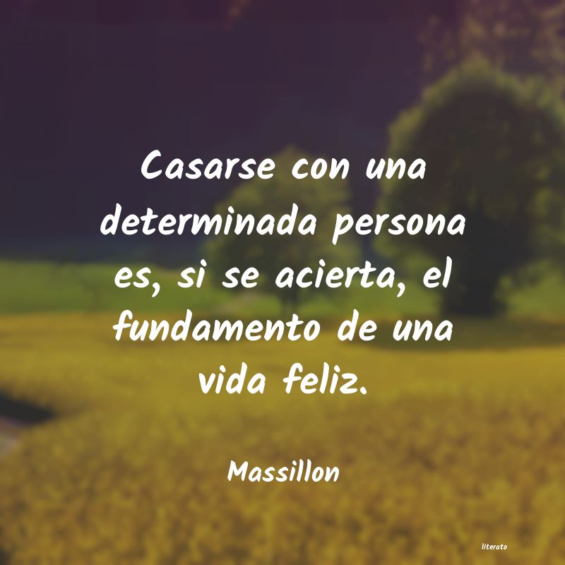 Frases de Massillon