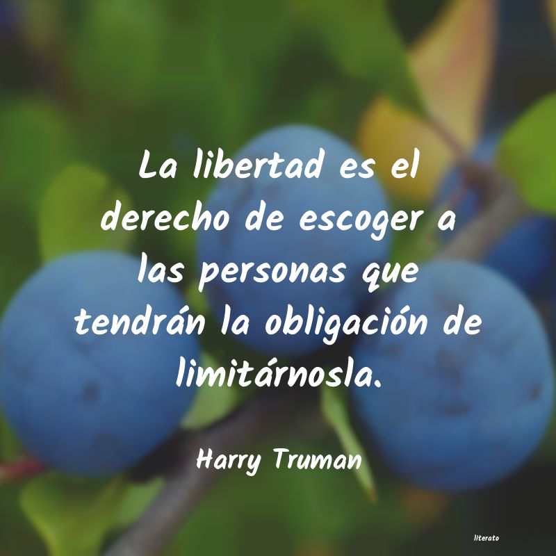 Frases de Harry Truman