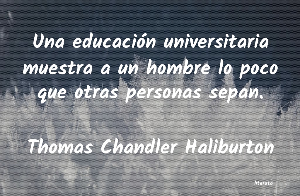 frases de Thomas Chandler Haliburton