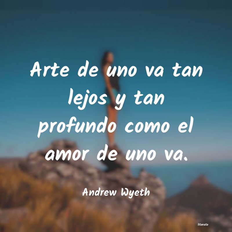 Frases de Andrew Wyeth