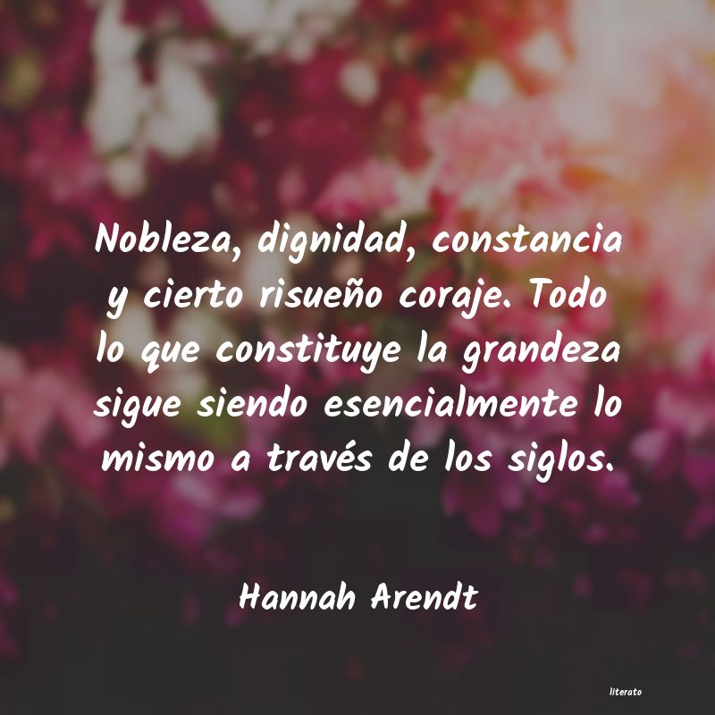 Frases de Hannah Arendt