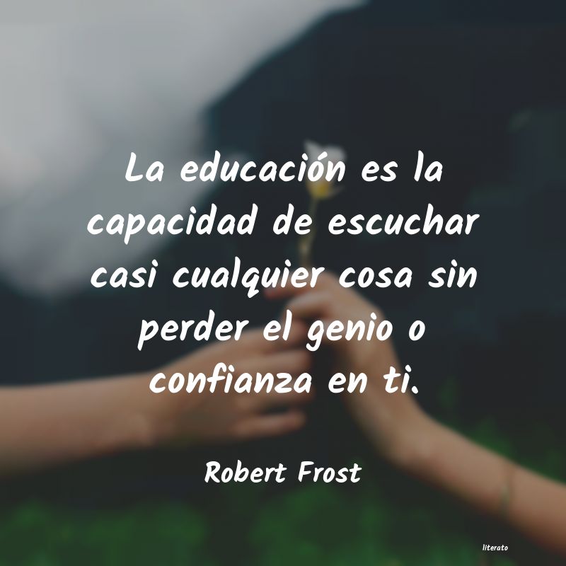 Frases de Robert Frost