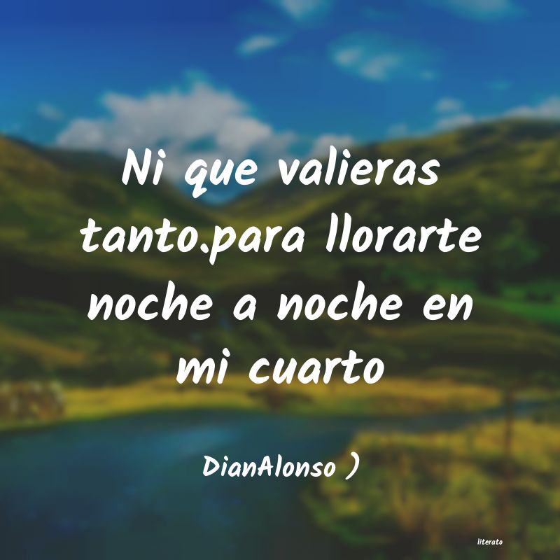 Frases de DianAlonso )