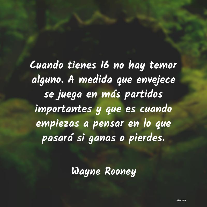 Frases de Wayne Rooney